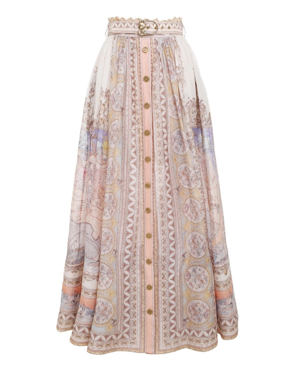 High Tide Maxi Skirt | ZIMMERMANN HK