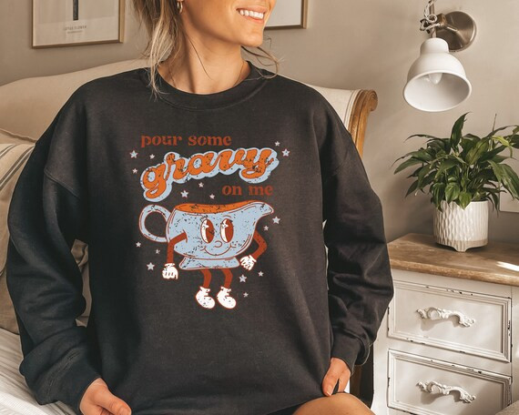 Pour Some Gravy on Me Shirtretro Thanksgiving - Etsy | Etsy (US)