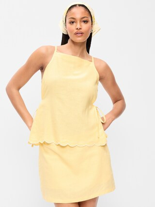 Apron Side-Tie Tank Top | Old Navy (US)