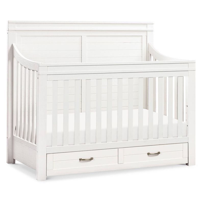 Million Dollar Baby Classic Wesley Farmhouse 4-in-1 Convertible Storage Crib | Target