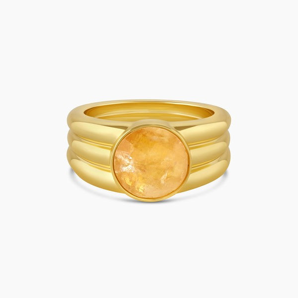 Power Gemstone Reed Ring for Abundance | Gorjana