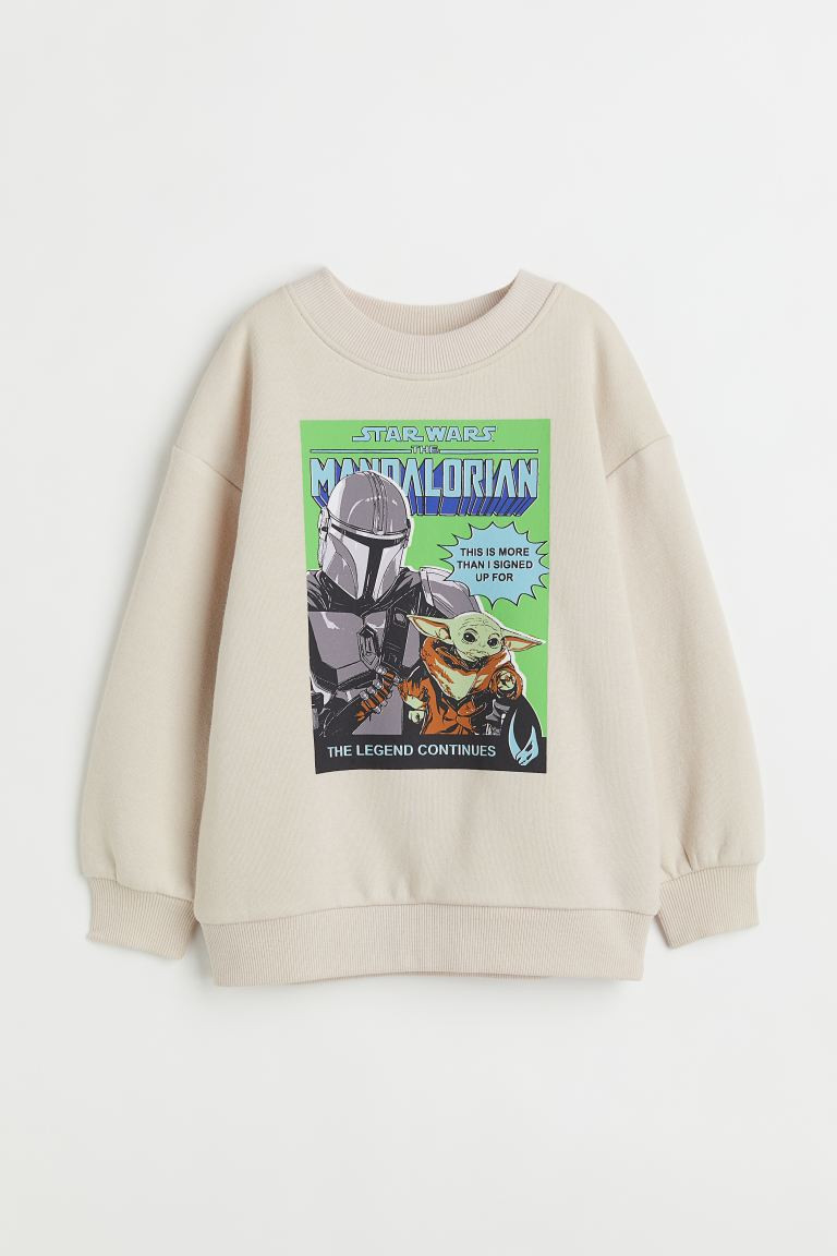 Oversized Printed Sweatshirt | H&M (US + CA)