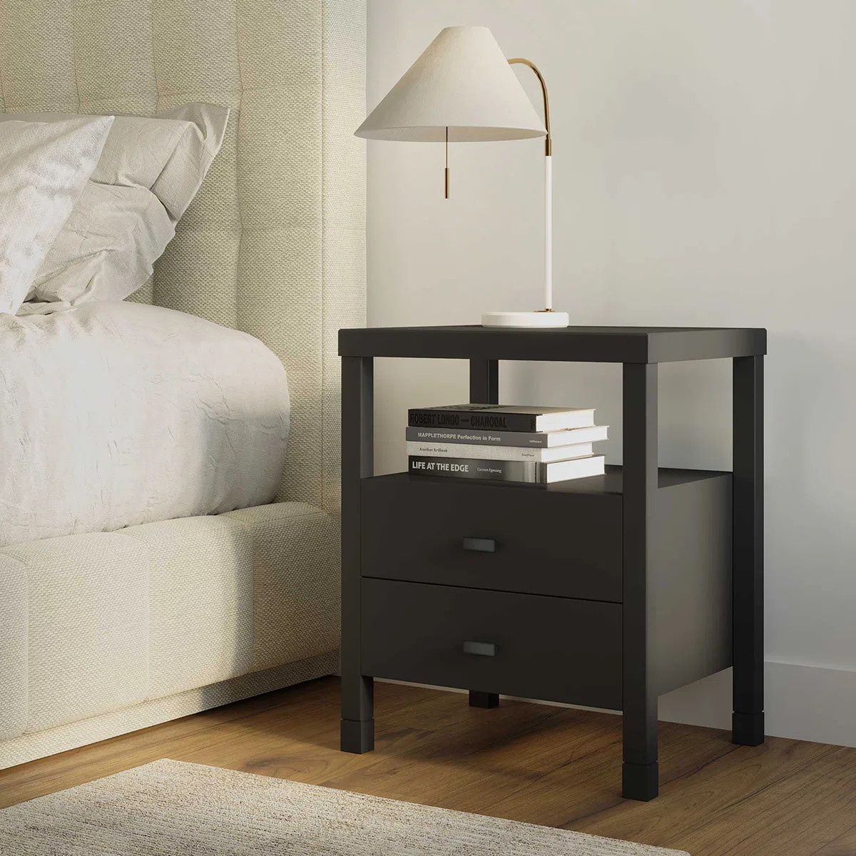 Zipcode Design™ Adelaida Wooden Nightstand & Reviews | Wayfair | Wayfair North America