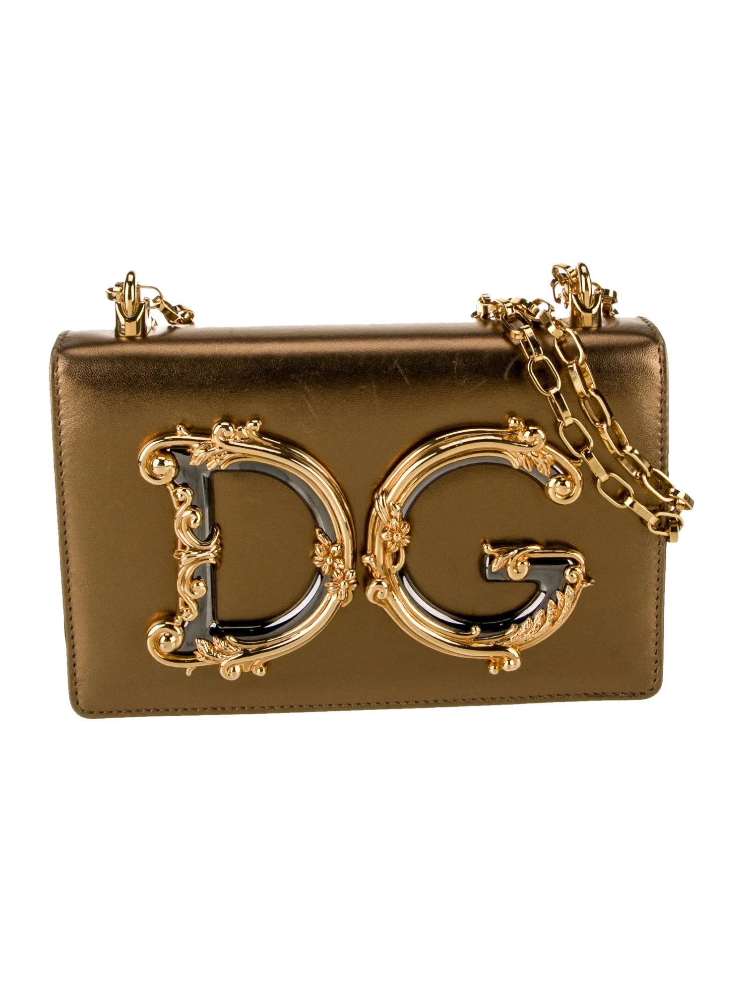 Leather Minaudière | The RealReal