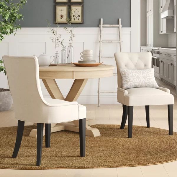 Grandview Upholstered Dining Chairs (Set of 2) | Wayfair North America