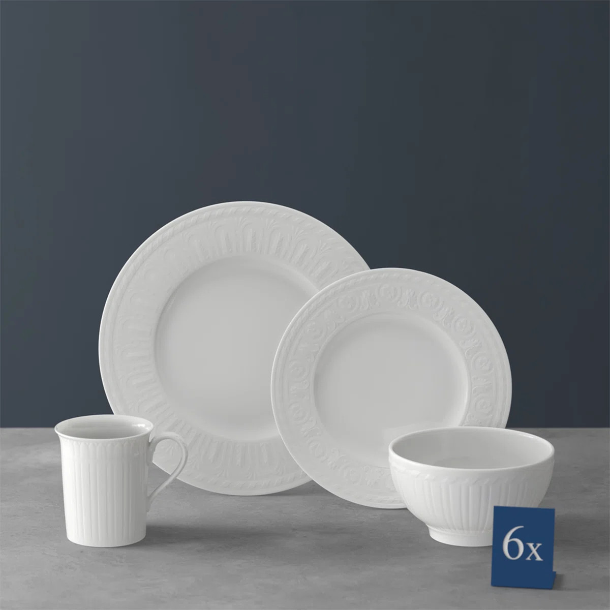 Villeroy & Boch Cellini 24 Piece Dinnerware Set, Service for 6 | Wayfair North America