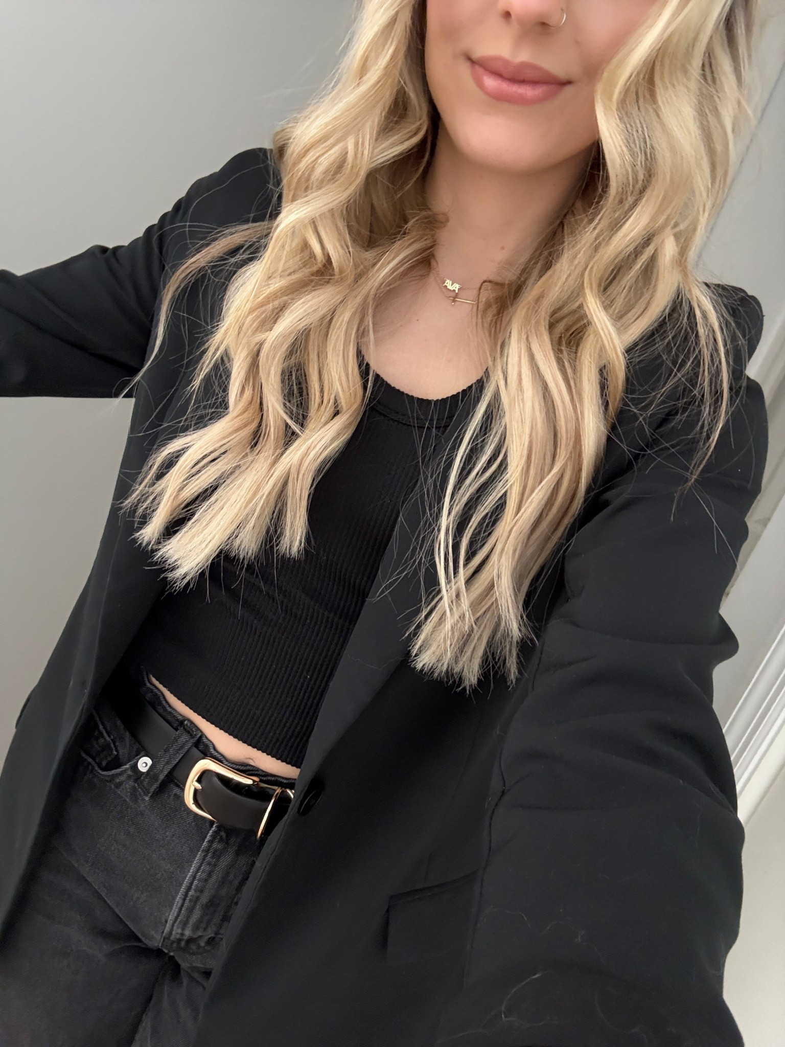 Work look + mom lip. 💋 

#LTKWorkwear #LTKgrwm #LTKootd