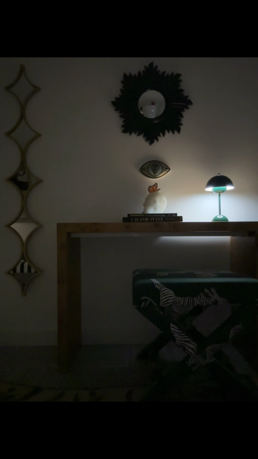 🪄Halloween decorations can be subtle, magical, whimsical, & slightly spooky! 🦋

👻 no nightmares inducing decor will be found in my home 🖤

☠️ Skull candle, butterfly, and moody cordless chargeable MCM mushroom lamp linked here 🦋

#LTKHome #LTKHalloween #LTKFindsUnder50