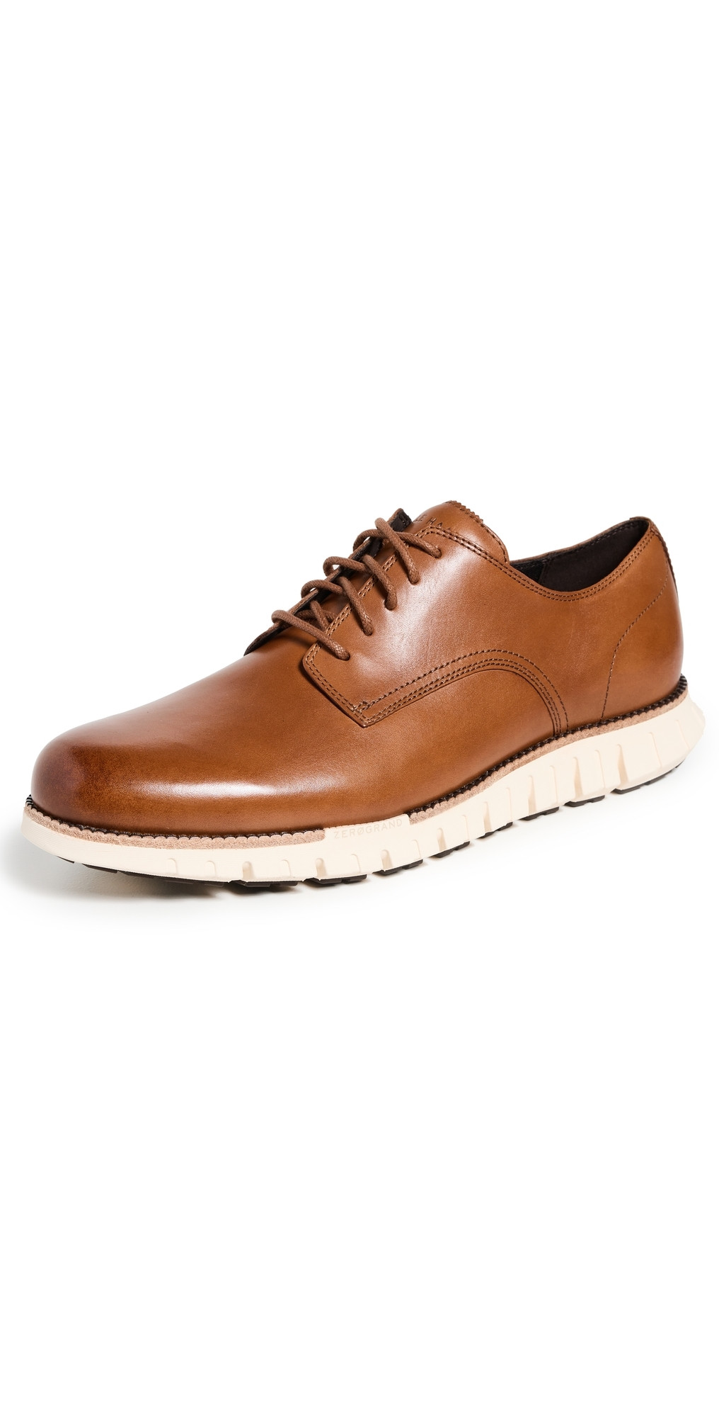 Cole Haan Zergrand Remastered Plain Toe Oxford Sneakers Ch British Tan/Ivory 9 | Shopbop