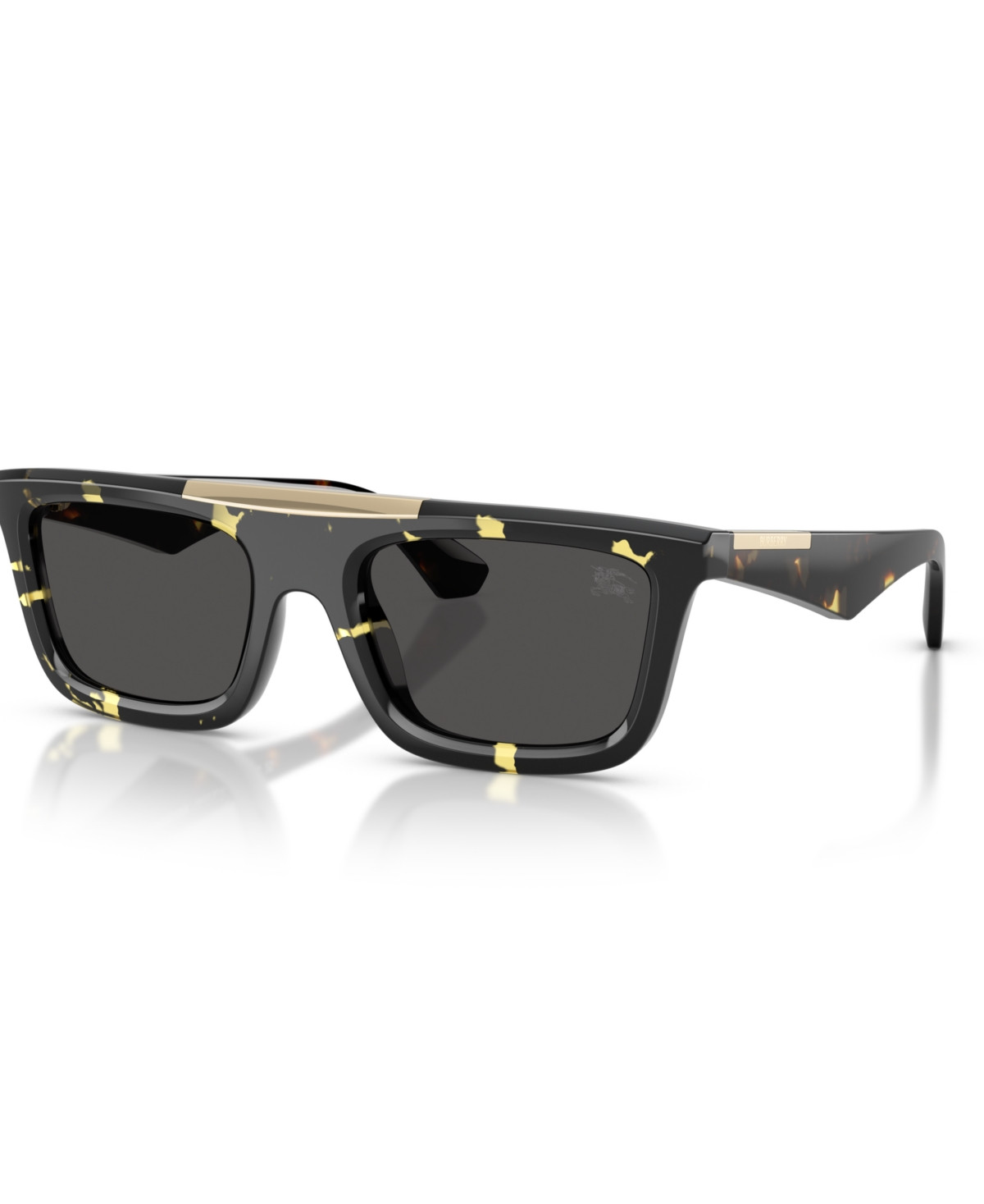 Burberry Men's Large Sunglasses, BE4451U - Yellow Havana | Macy's