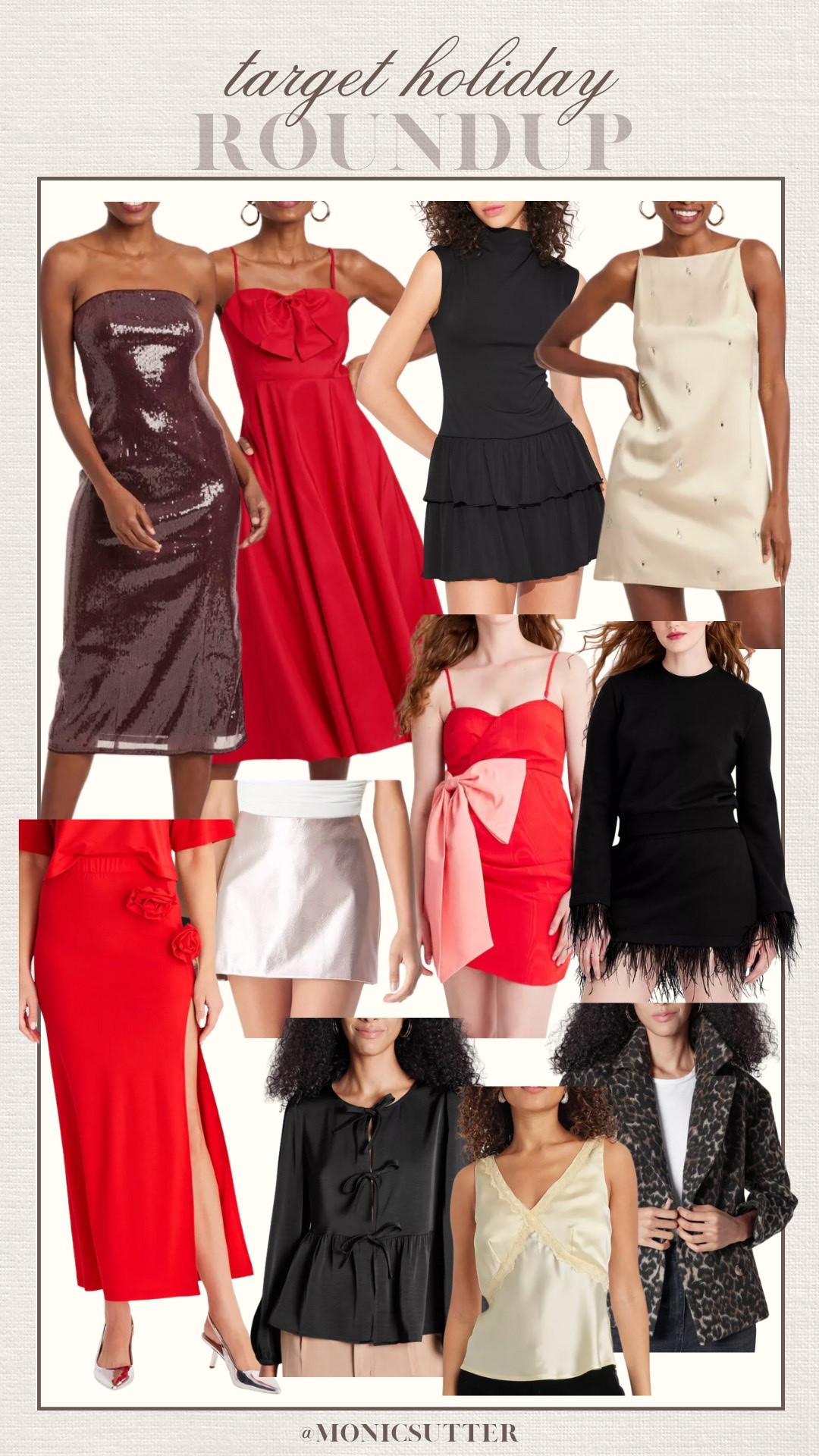 Love these pieces from target for styling holiday outfits 🤍🤍 so affordable and great quality!! 

Target holiday finds / target outfits / holiday outfit ideas / petite fashion / trendy fashion / holiday party outfit / holiday dresses 

#LTKSeasonal #LTKHoliday #LTKStyleTip