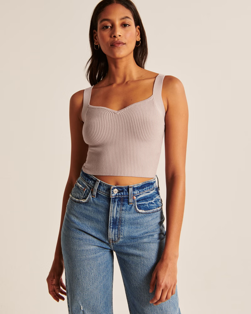 Ottoman Sweetheart Tank | Abercrombie & Fitch (US)