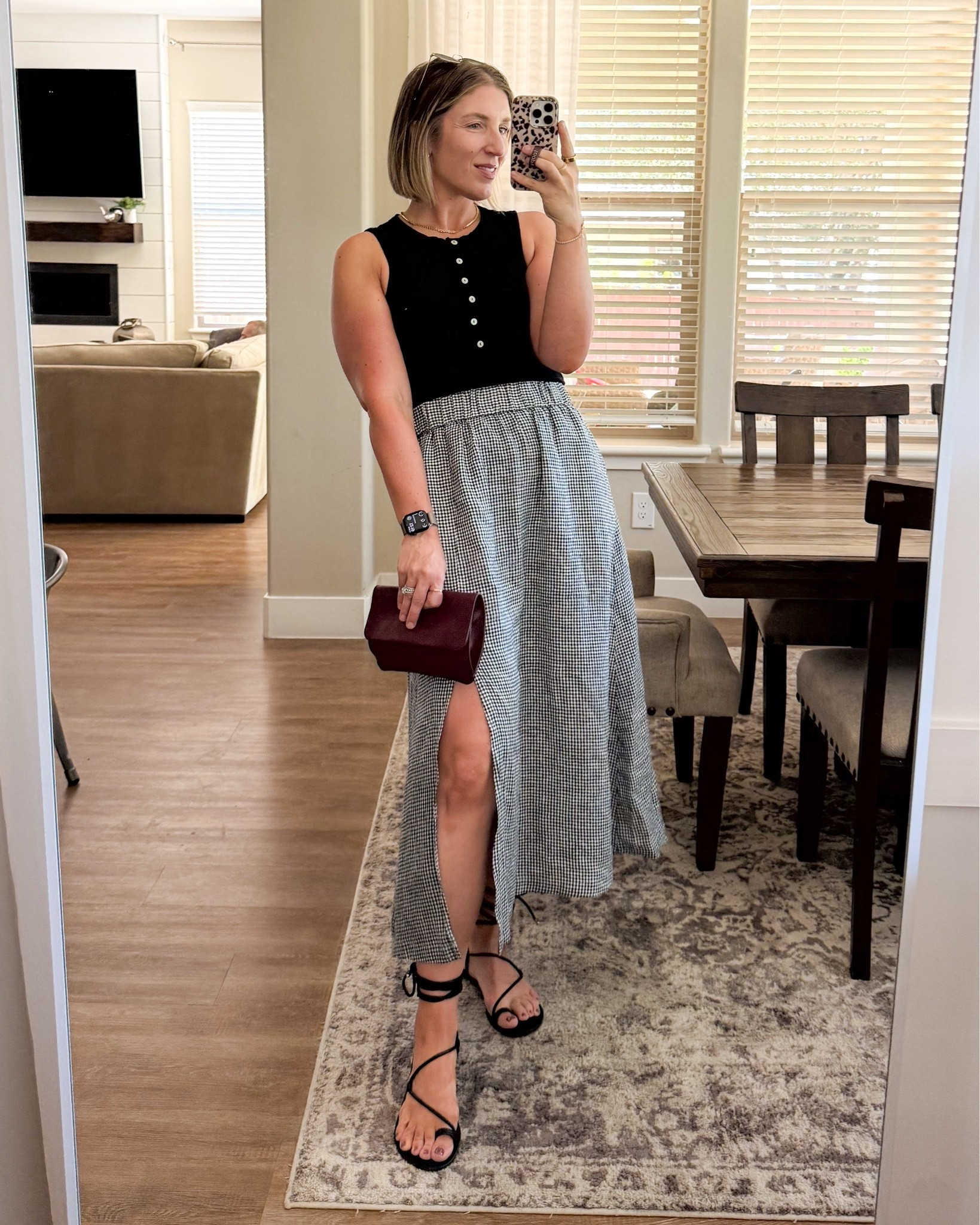 Easy pull on skirt that makes summer feel easy and the outfit feel Mom ‘fancy’ !

#LTKmomlife #LTKdayinmylife