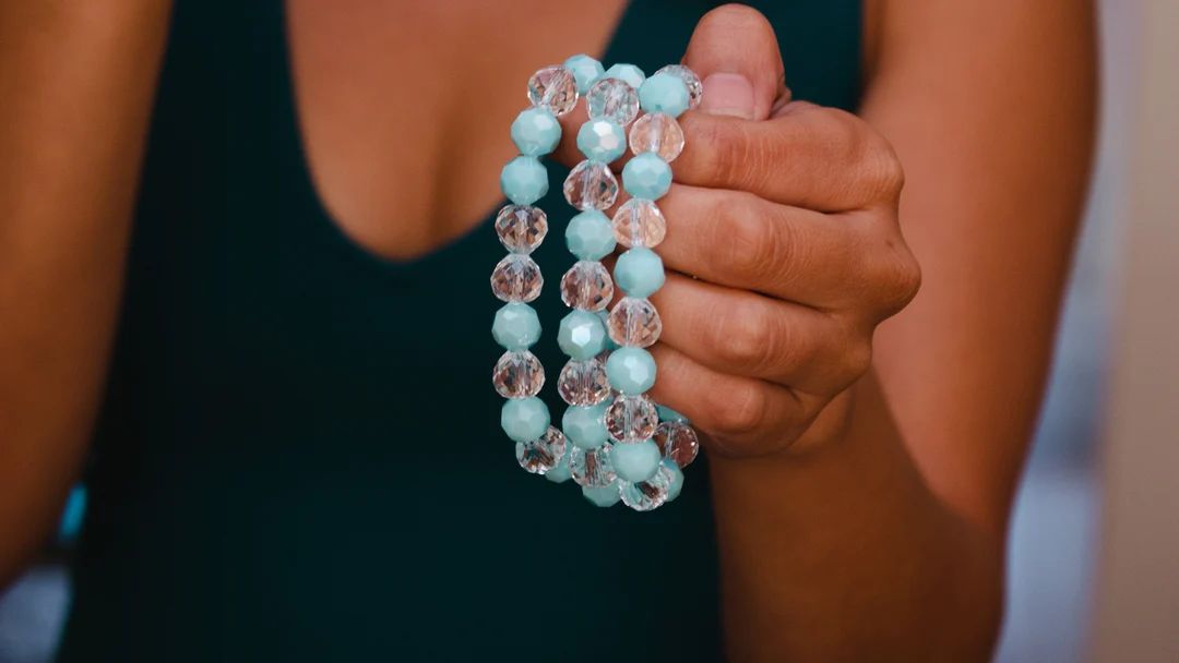 Sky Blue Bracelet - Etsy | Etsy (US)