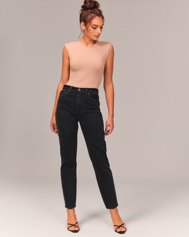 Women's High Rise 80s Mom Jeans | Women's Bottoms | Abercrombie.com | Abercrombie & Fitch (US)