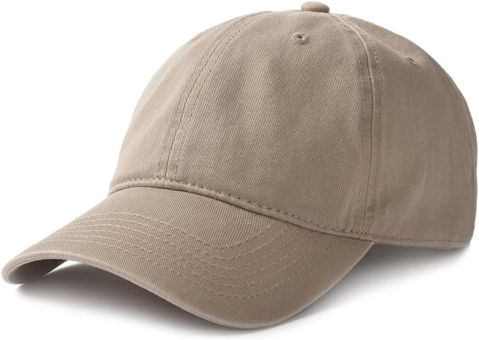FURTALK Womens Men's Baseball Cap 100% Washed Cotton Soft Cap Adjustable Unisex Unstructured Base... | Amazon (US)