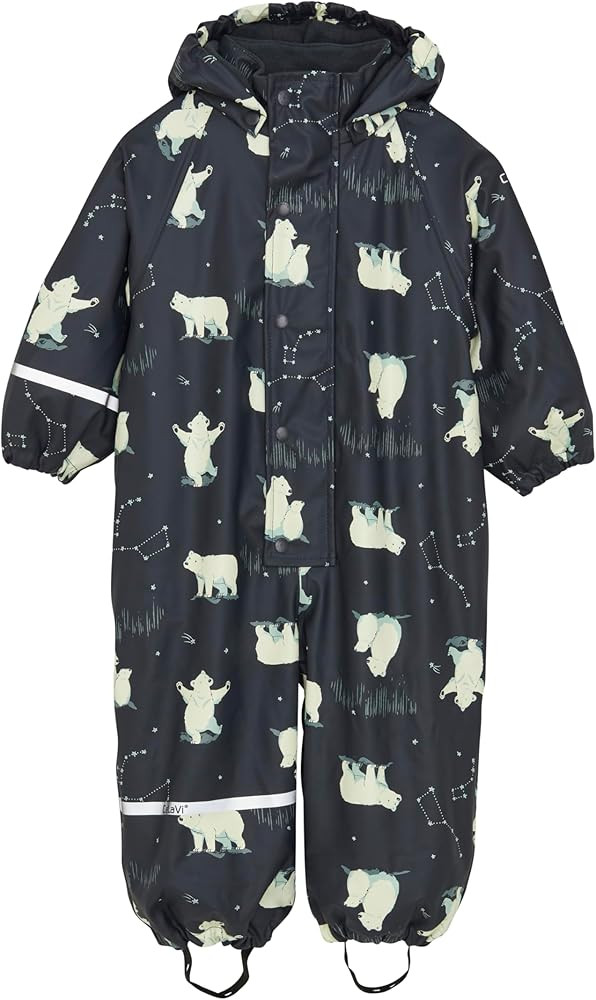 CeLaVi European Kids Rain and Snow Suit for Boys Girls with Detachable Hood, Waterproof Raincoat ... | Amazon (US)