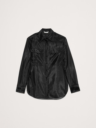 Organza Utility Shirt | Banana Republic (US)
