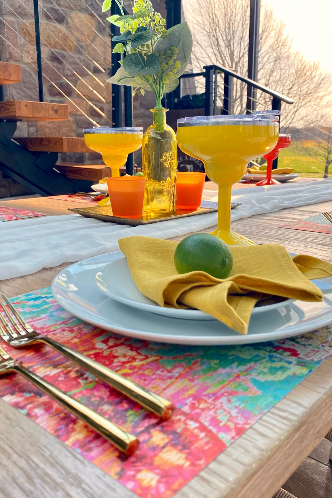 Taco Tuesday table setting / Mexican Dinner decor / taco dinner party / margaritas 

#LTKStyleTip #LTKParties #LTKHome