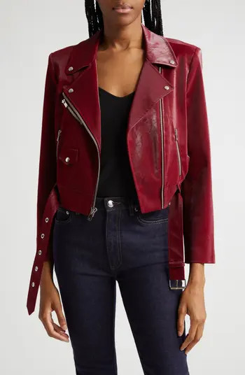 Zoe Faux Leather Moto Jacket | Nordstrom