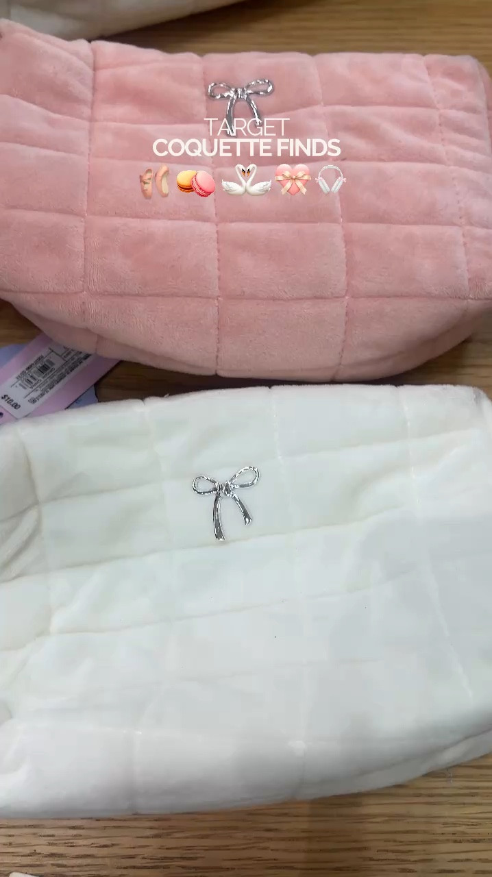 Target Coquette Finds🩰🦢🎀✨ Grab some hair accessories or key chains for stocking stuffers, fill up one of the makeup bags with beauty minis, or attach several earring sets to the bow jewelry holder!

#coquette #accessories #fashion

#LTKStyleTip #LTKItBag #LTKWatchNow