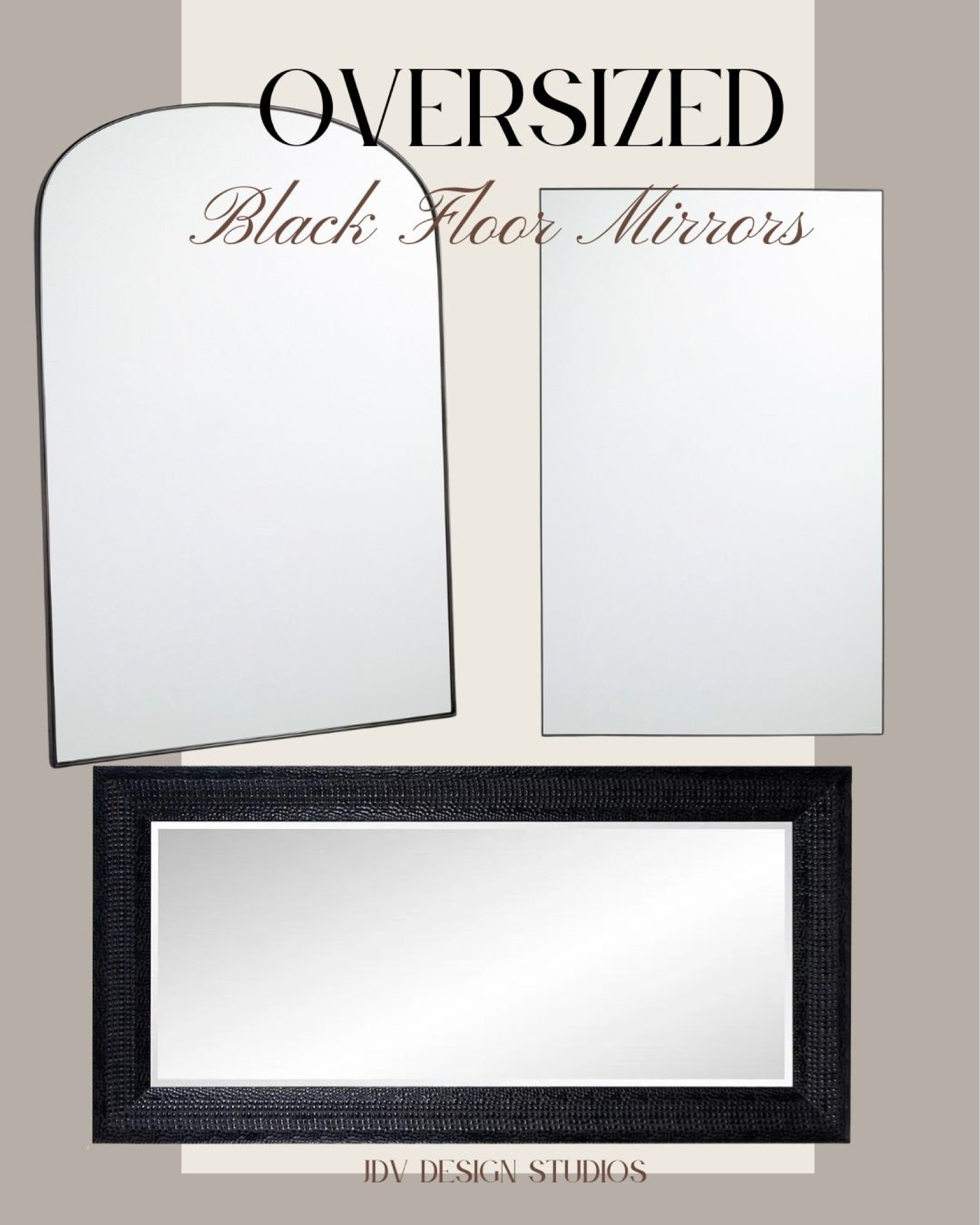 Black oversized floor mirrors ✨

#floormirror #oversizedmirror #blackfloormirror

#LTKhome