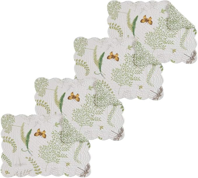 C&F Home 13" x 19" Rectangular Placemat, Althea, Set of 4 (862621673) | Amazon (US)