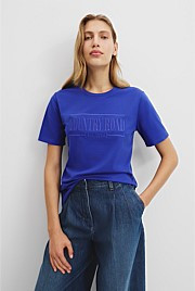 Verified Australian Cotton Heritage Embroidered T-Shirt | Country Road