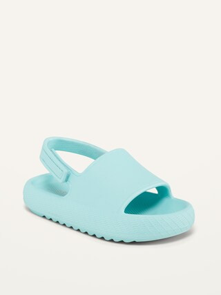 Unisex Sugarcane-Blend Pool Slide Sandals for Toddler | Old Navy (US)
