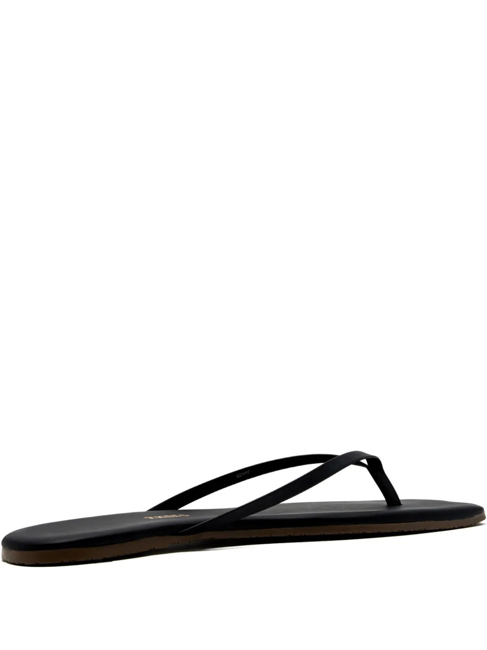 Tkees Lily leather flip-flops - Black | Farfetch Global