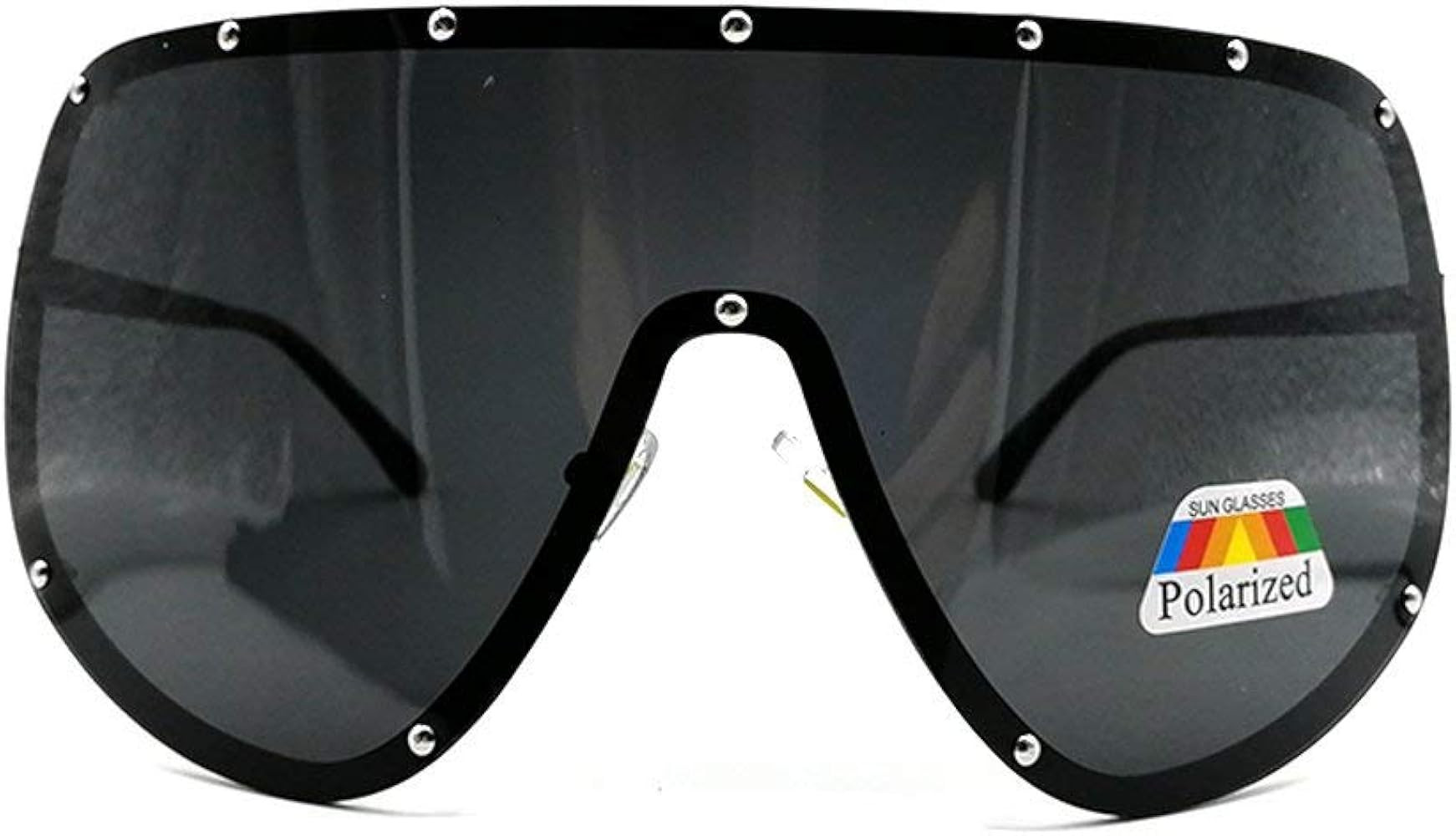 FUPRECIOUS Oversized Polarized Shield Sunglasses Lens For Men Women | Amazon (US)