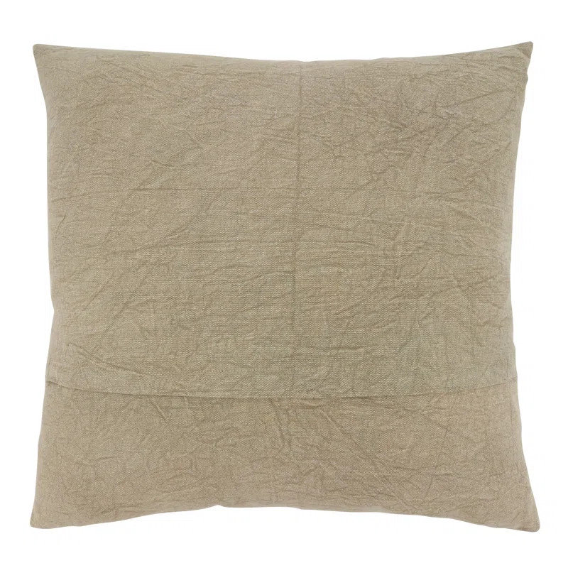 Saro Scheel Stone Washed Design Square 100% Cotton Pillow Cover & Reviews | Wayfair | Wayfair North America