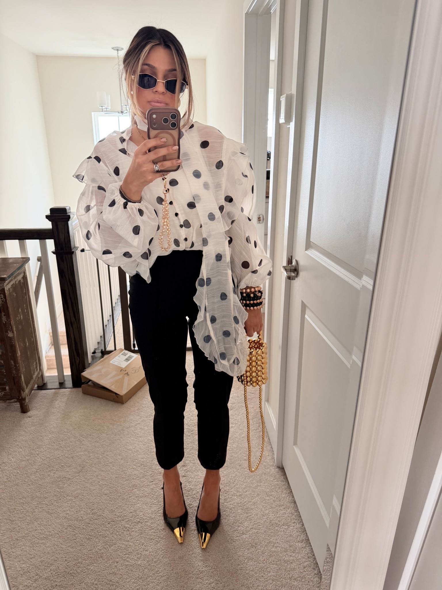 Spring outfit 
Polka dots 
Date night 
Easter fit 

#LTKdayinmylife #LTKootd #LTKgrwm