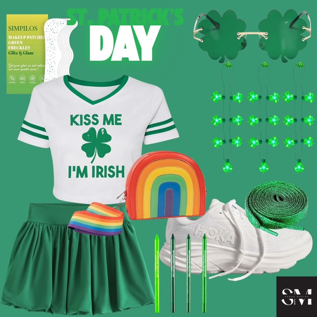 Feeling lucky & dressed accordingly 🍀✨ St. Patrick’s Day fit—shop it on LTK 💚

#LTKstyle #StPatricksDayStyle #GreenOutfit #LuckyStyle #LTKSpring

#LTKgrwm #LTKSeasonal #LTKootd