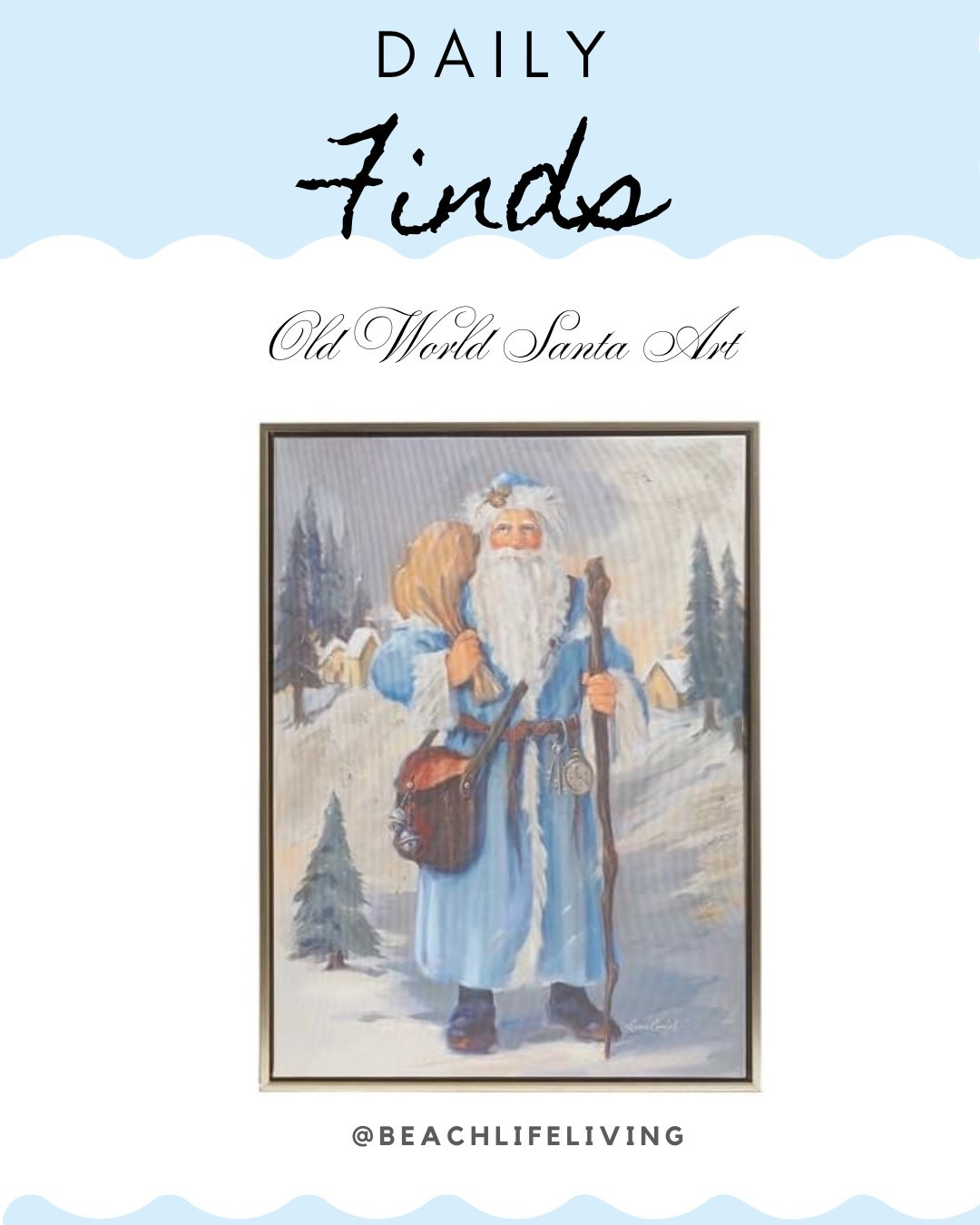 Old Sant Nick Wall Art 

#LTKHoliday #LTKSeasonal #LTKHome