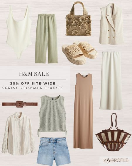 H&M spring sale! 20% off site wide 👏

#LTKsalealert