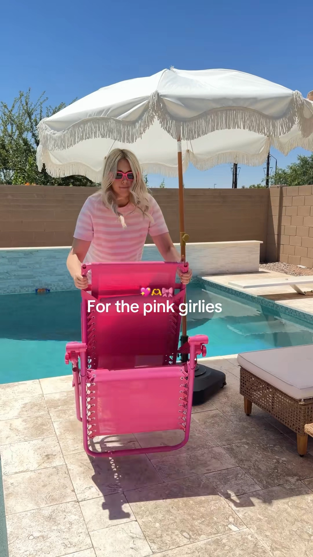 This is the poolside chair!

#LTKmomlife #LTKdayinmylife #LTKU