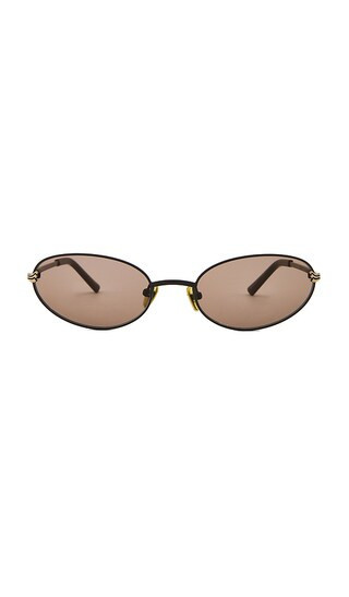 Luv Lou x Whitney Port The Rose Sunglasses in Brown. | Revolve Clothing (Global)