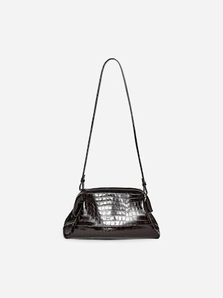 Croco-Embossed Clutch | Arket UK
