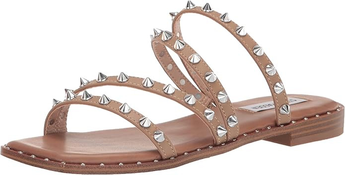 Steve Madden Women's Skyler Flat Sandal | Amazon (US)