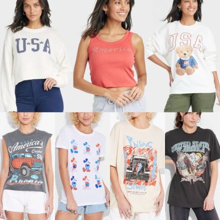 New USA American Memorial Day sweatshirts and t-shirts from Target! 


#LTKfindsunder50 #LTKstyletip #LTKSeasonal