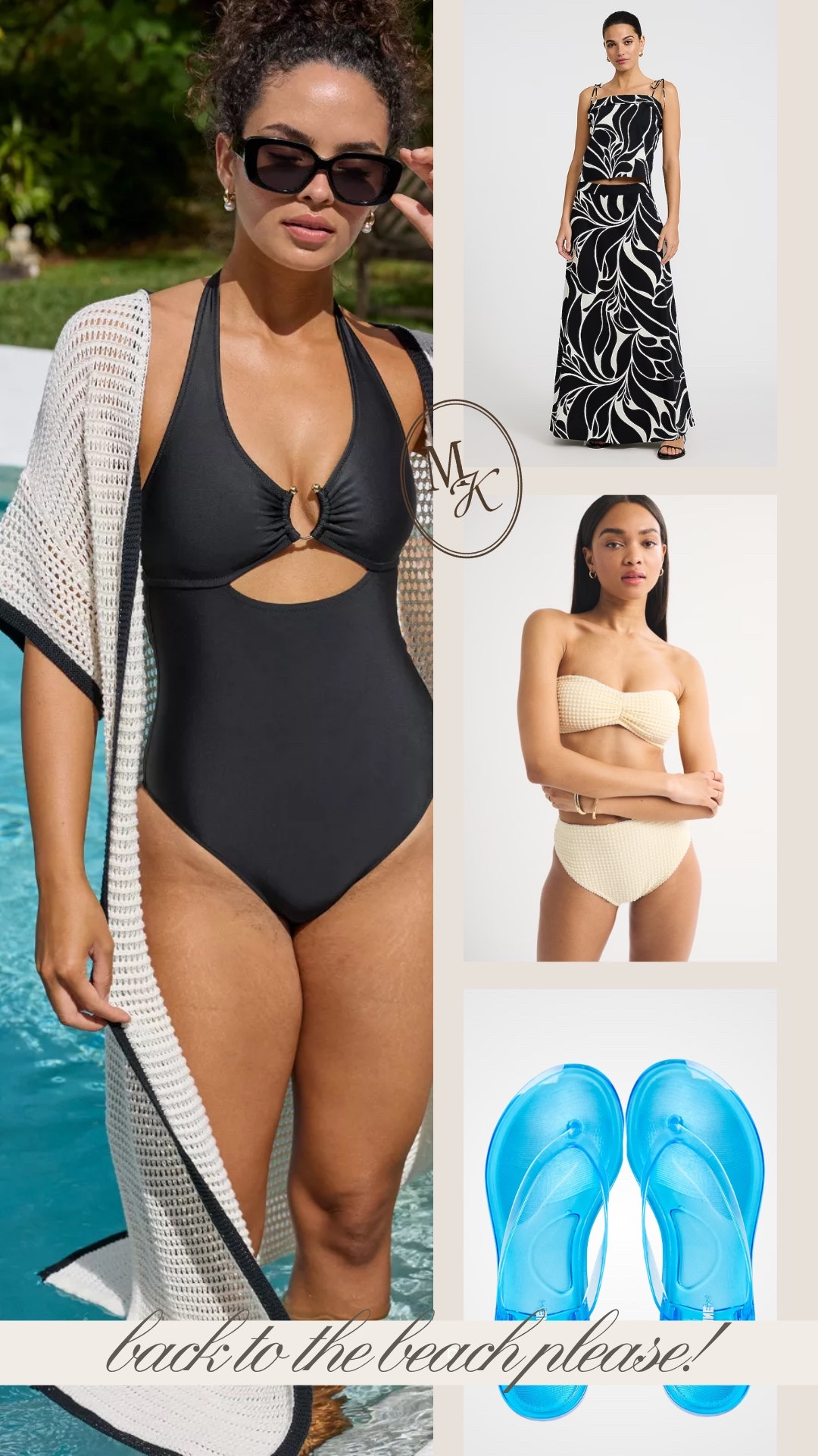 spring and summer vacation fashion, cover up, yellow swim, jelly shoes, bold patterns, matching set, vacation set 

 #LTKOver40 #LTKMidsize #LTKTravel