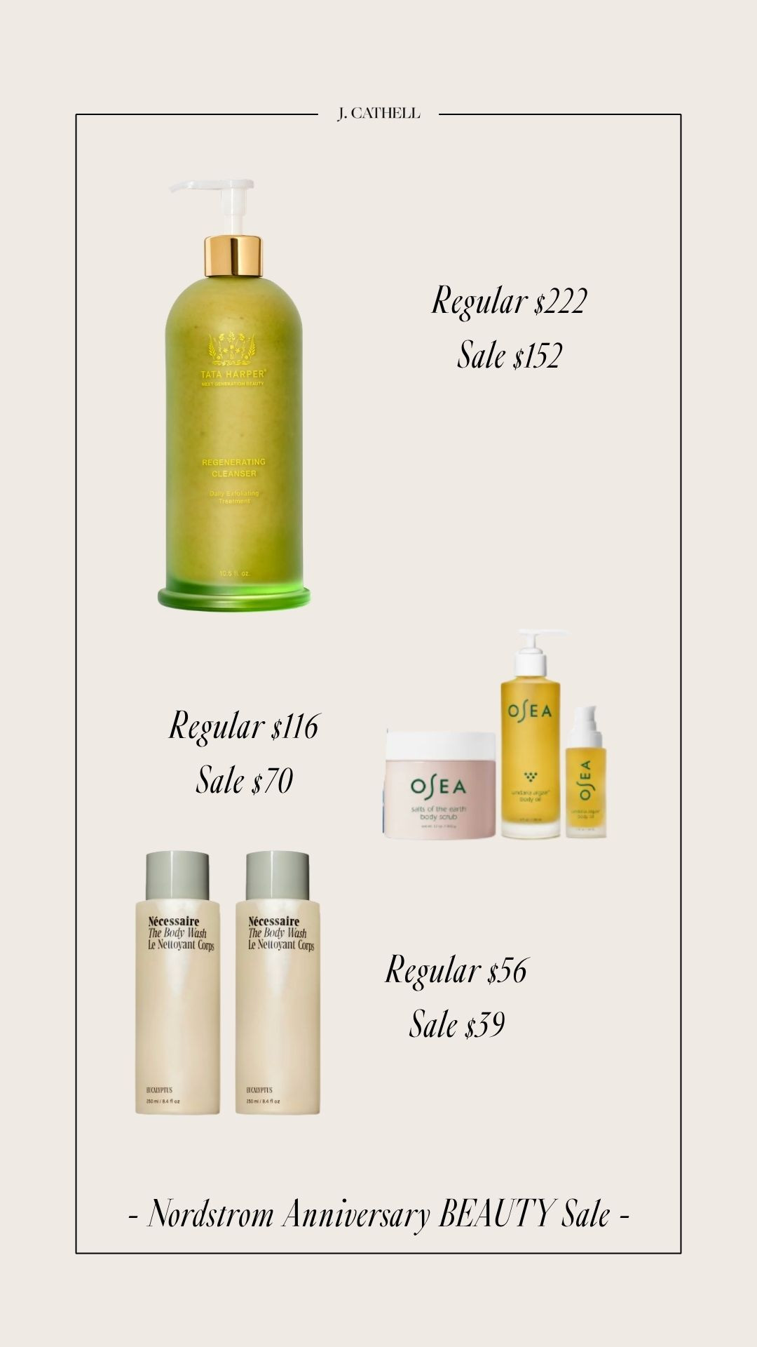 ✨ The beauty deals I wait for all year are finally here. From skincare and haircare favorites to makeup essentials and luxurious beauty sets, these are the products I actually use, love, and stock up on during the Nordstrom Anniversary Sale.

Whether you're refreshing your routine or trying something new, this is one of the best times to save on premium beauty brands that rarely go on sale. Trust me—these favorites won't stay in stock for long.

Tap to shop my top beauty picks before they're gone. 💄🤍 #LTKSaleAlert #NordstromAnniversarySale #BeautyFavorites #SkincareRoutine #HaircareEssentials #LTKBeauty 

 #LTKOver40 #LTKSaleAlert #LTKBeauty