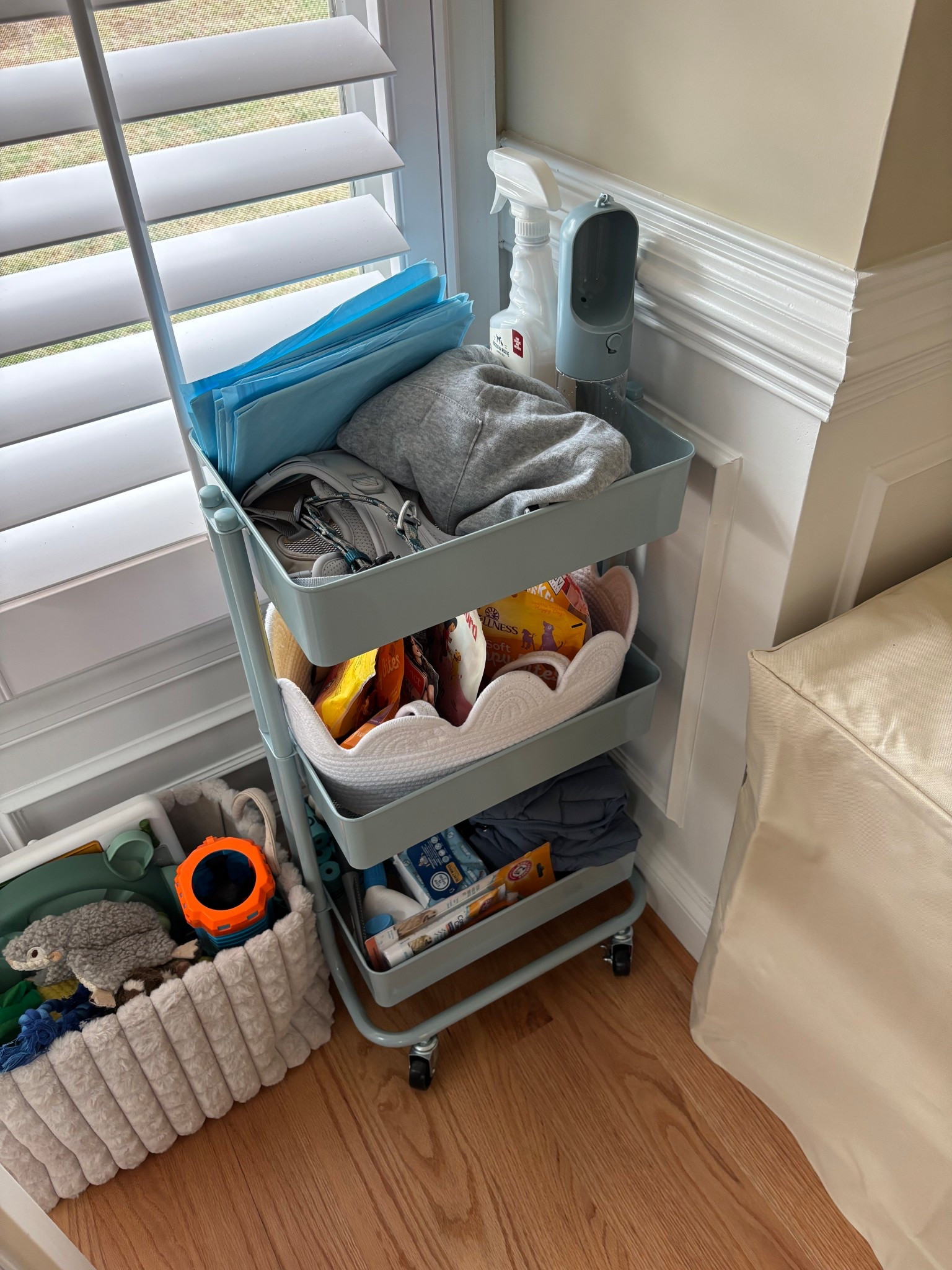 Koda’s new organizer ❄️🐾

#LTKHome #LTKmomlife #LTKFindsUnder50