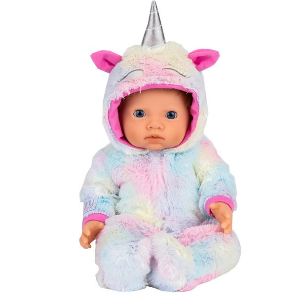 Tiny Treasures Unicorn All-in-one Dolls Outfit949/6873 | argos.co.uk
