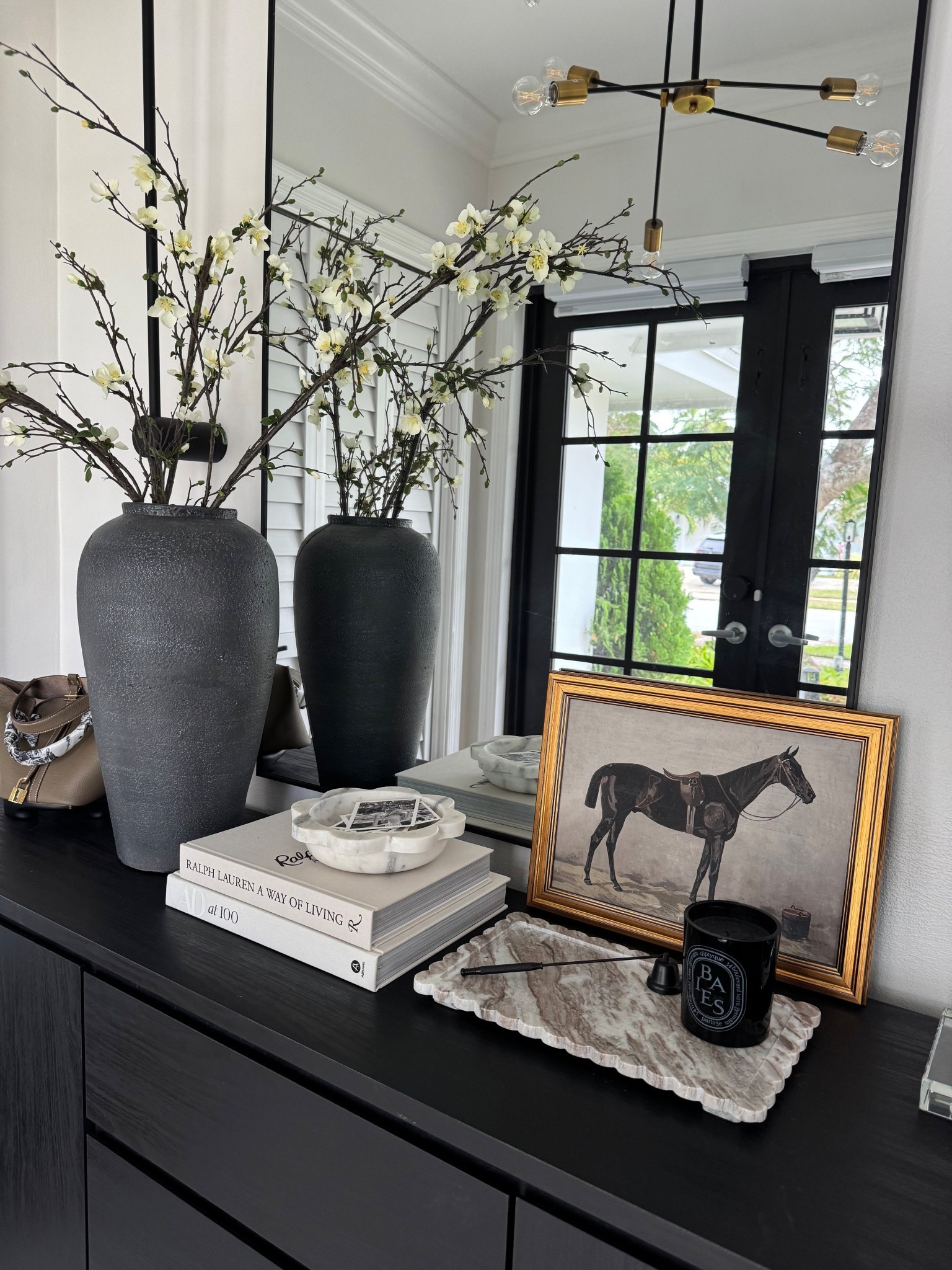 Foyer space decor/ timeless and cozy 🐴🤎✨

#LTKFindsUnder50 #LTKHome #LTKSaleAlert