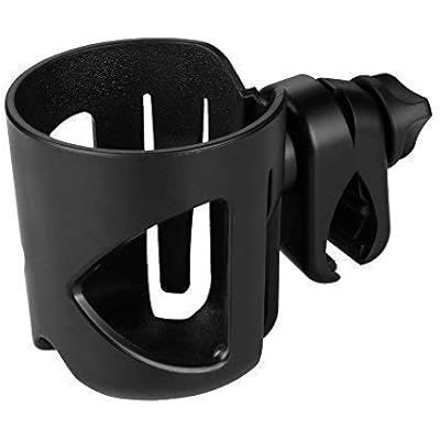 Accmor Stroller Cup Holder with Phone Holder/Organizer, Universal Bike Cup Holder, 2-in-1 Bottle Hol | Amazon (US)