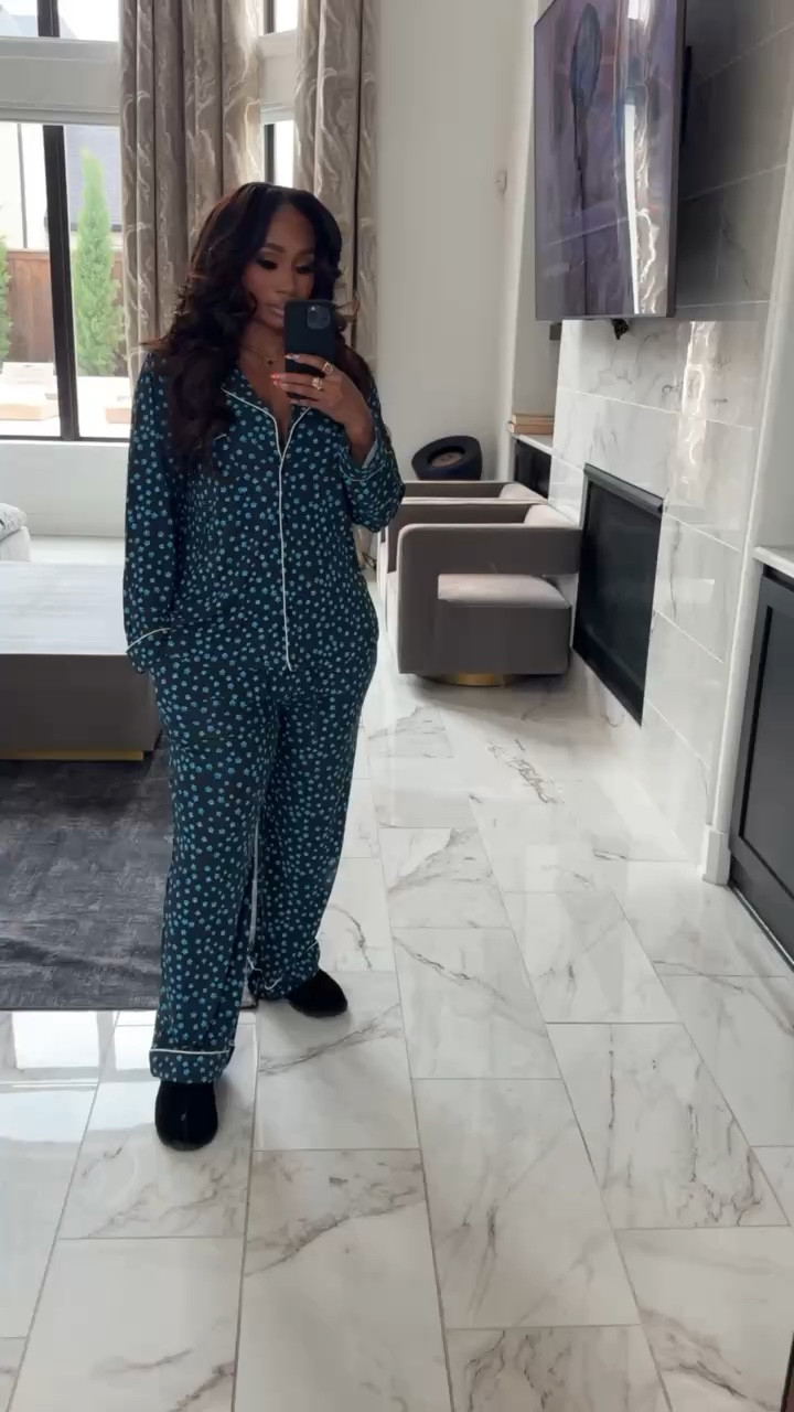 Cozy Earth pajamas newest print will make the perfect last minute mother’s day gift! Comes in a ton of color options! This color is: forget me nots and i order them in tall ! 

#LTKGiftGuide #LTKStyleTip