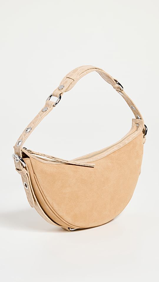 Gib Croco and Suede Leather Bag | Shopbop