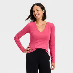 Women's Long Sleeve Compression Top - A New Day™ | Target
